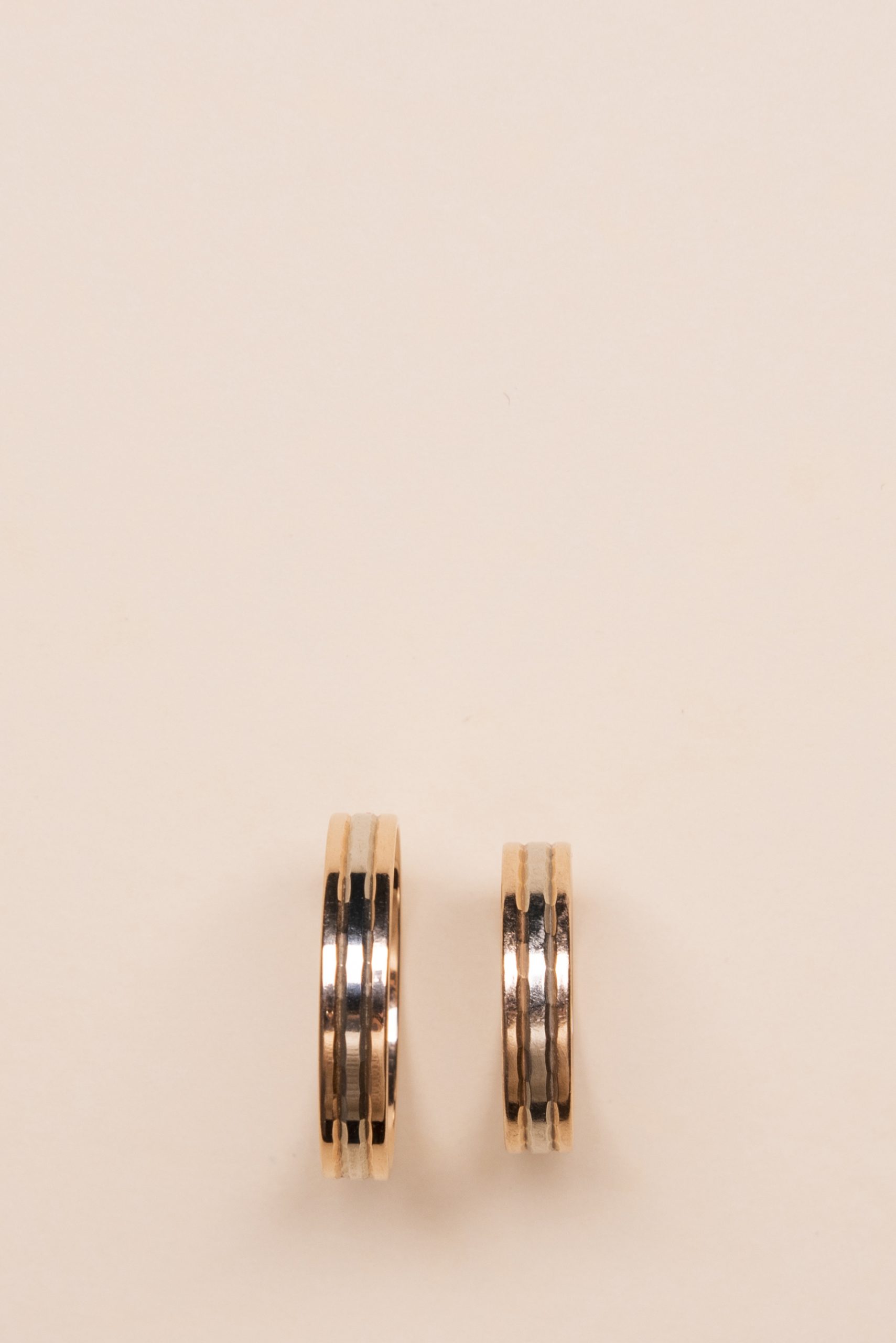 Ladies Double Hoop Earrings - Image 2